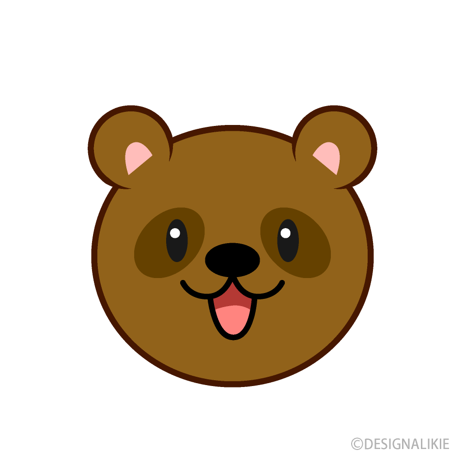 可愛いタヌキの顔