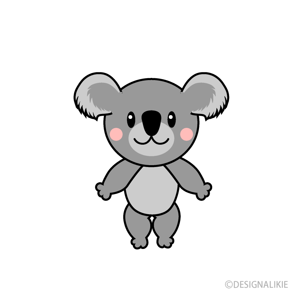 かわいいコアラキャラ