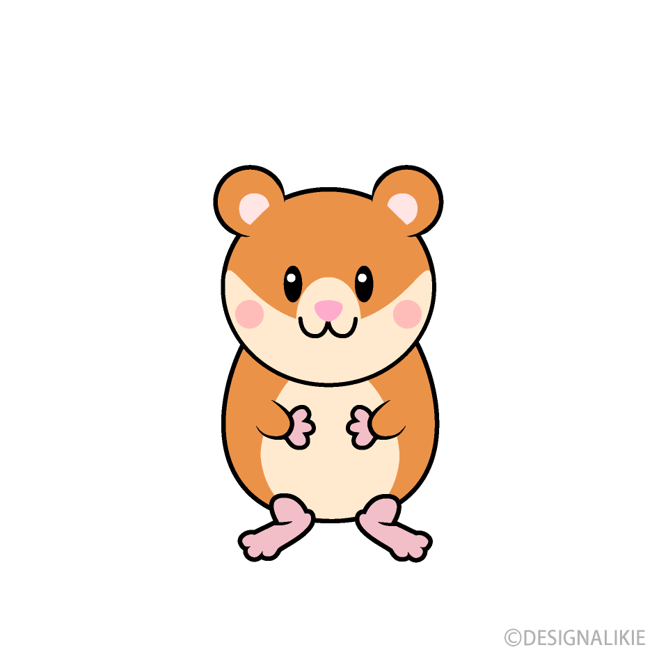かわいいハムスターキャラ