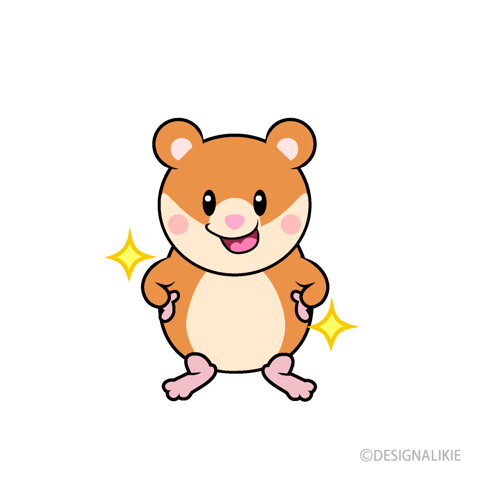 自信のハムスターキャラ