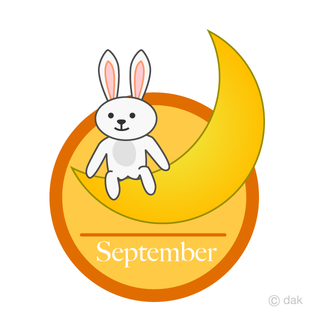 9月の月ウサギ