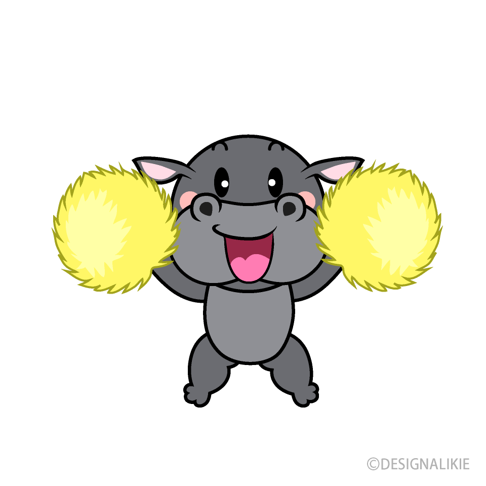 応援するカバキャラ