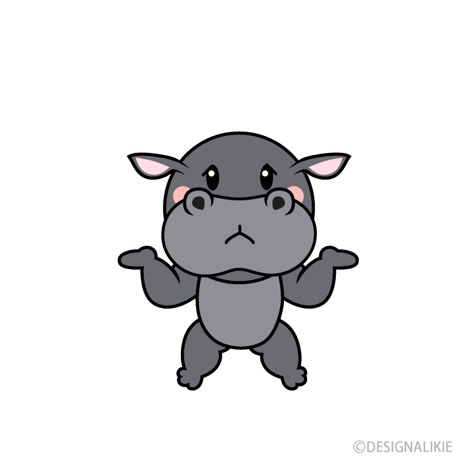 困るカバキャラ
