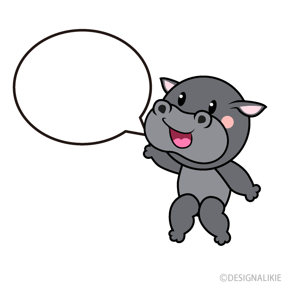 話すカバキャラ