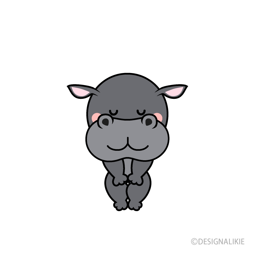 お辞儀カバキャラ