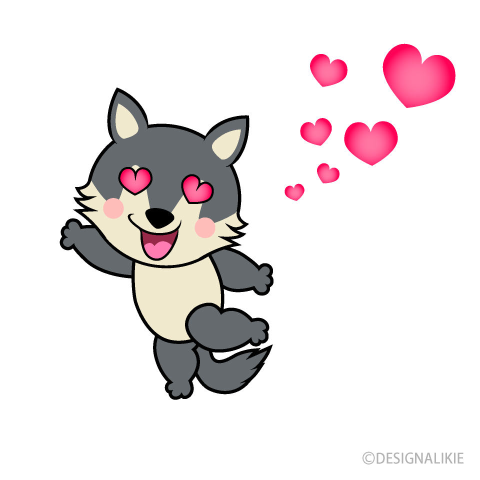 大好きなオオカミキャラ