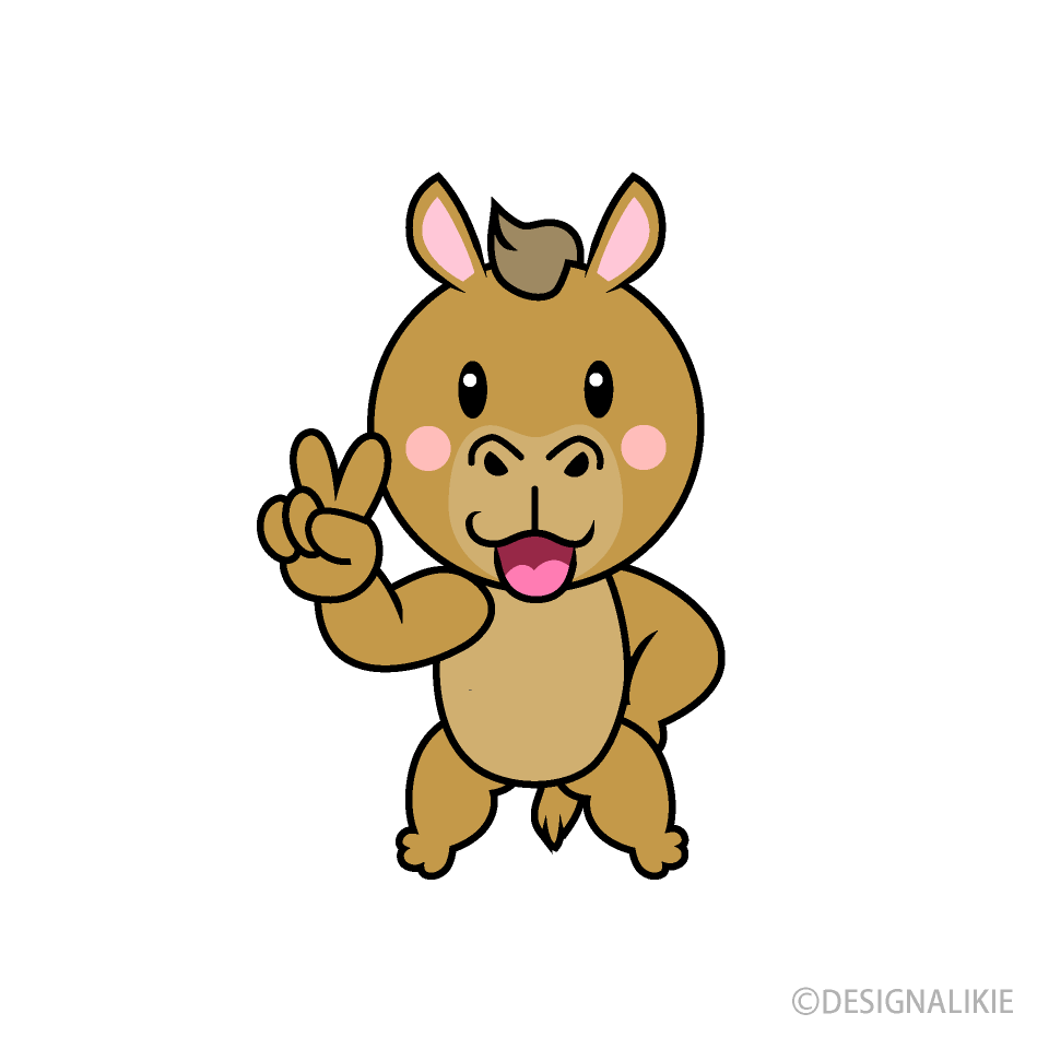 ピースのラクダキャラ