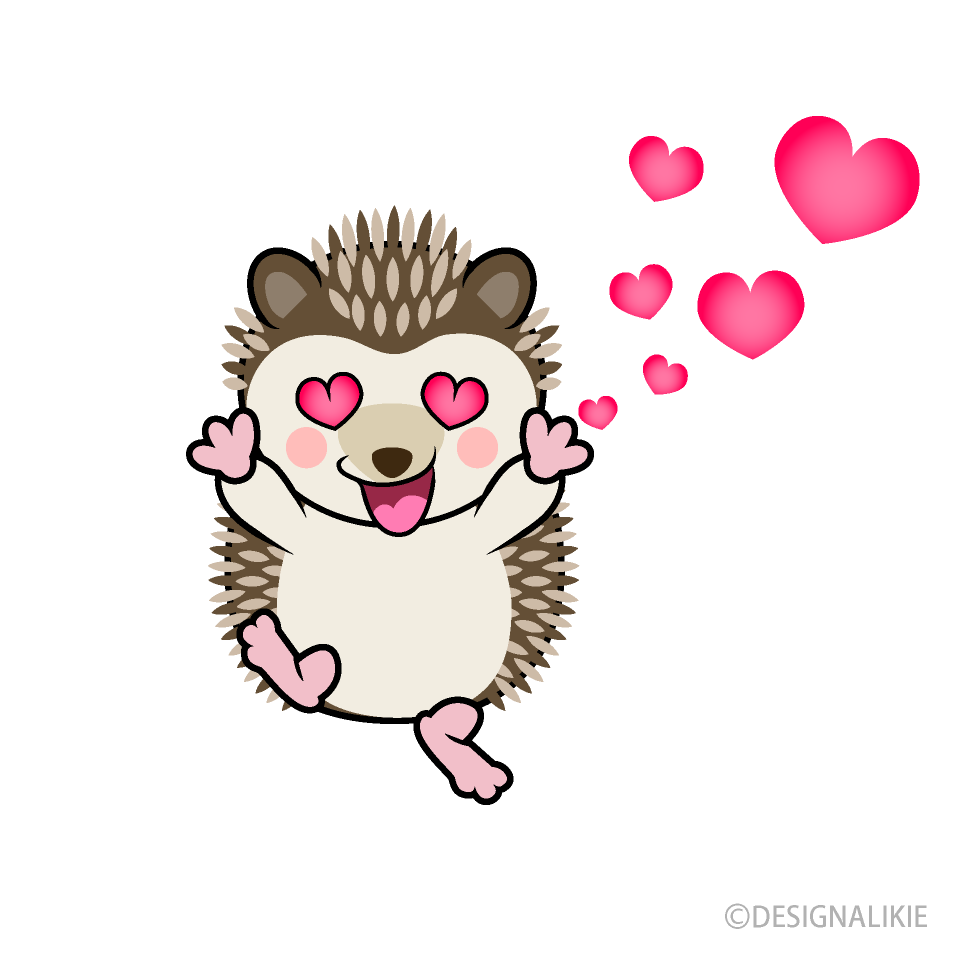 大好きなハリネズミキャラ