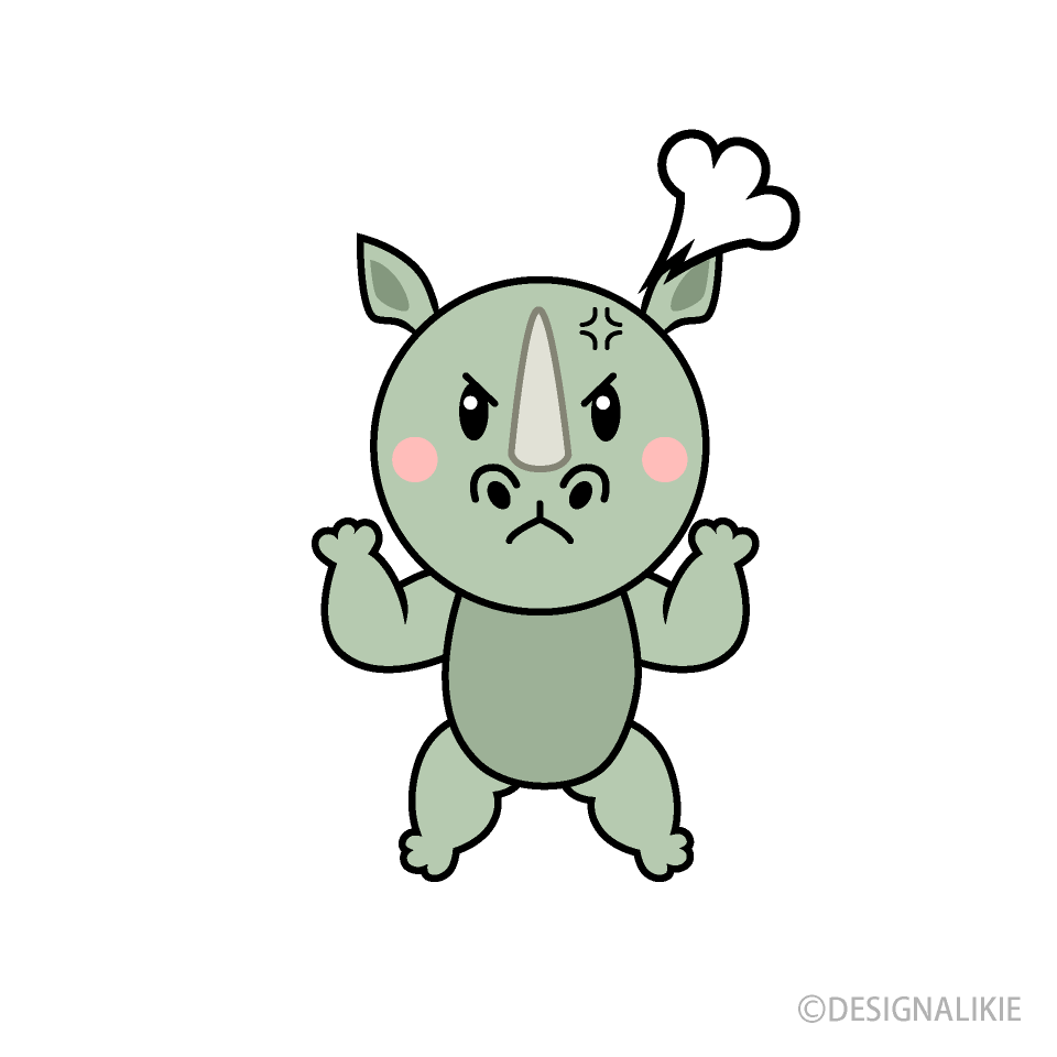 怒るサイキャラ