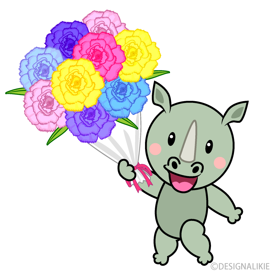 お祝いするサイキャラ