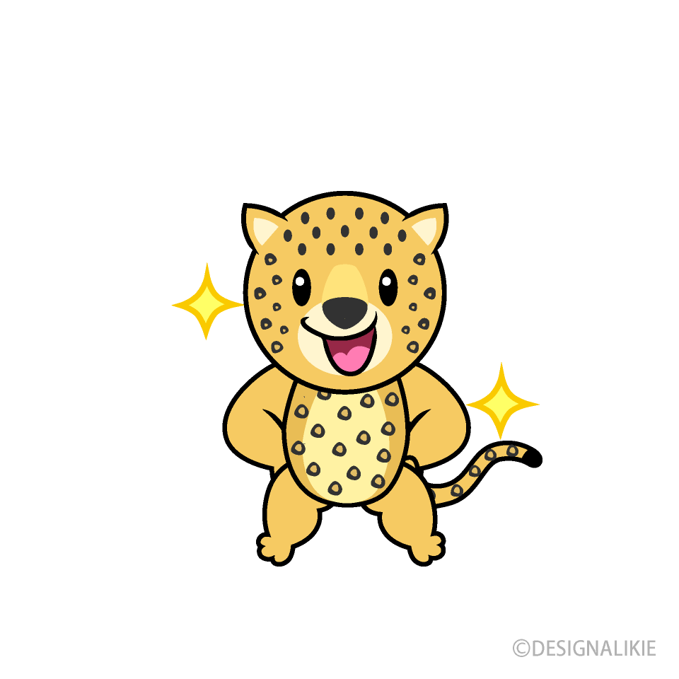 自信のヒョウキャラ