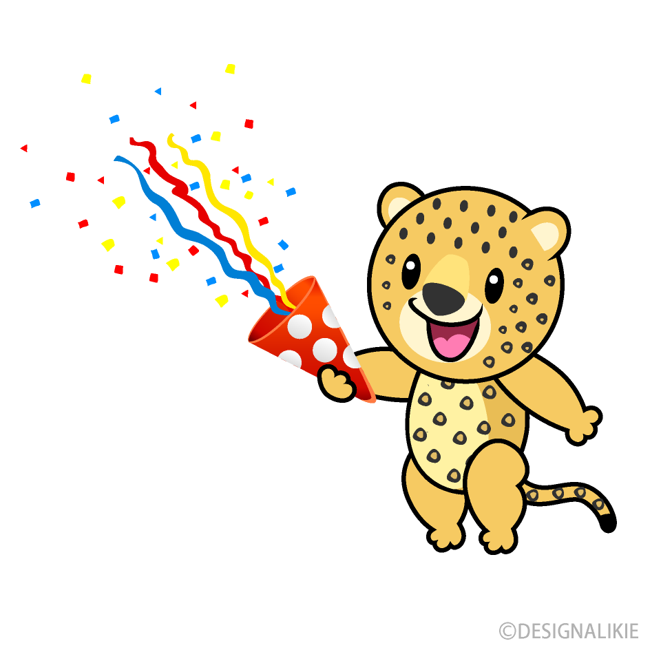 パーティーのヒョウキャラ