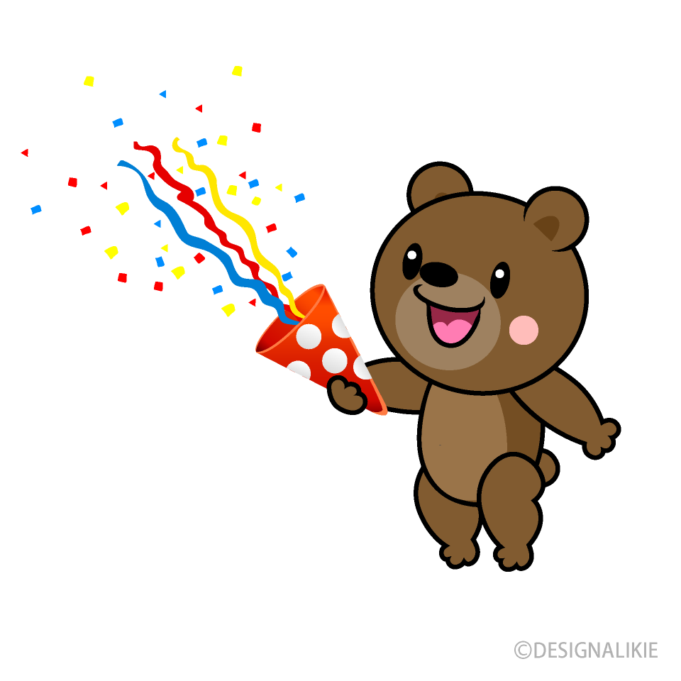 パーティーのクマキャラ