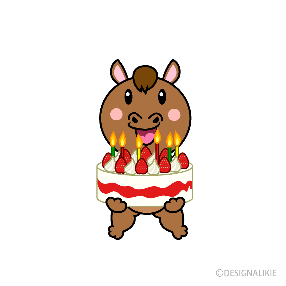誕生日の馬キャラ