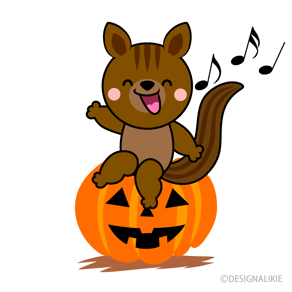 ハロウィンのリスキャラ