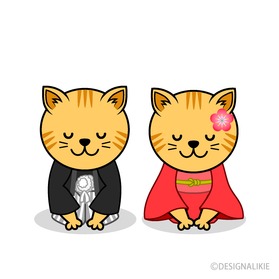 お正月のトラ猫キャラ