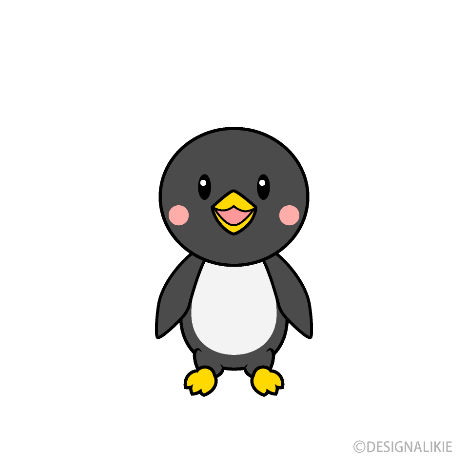 かわいいペンギンキャラ