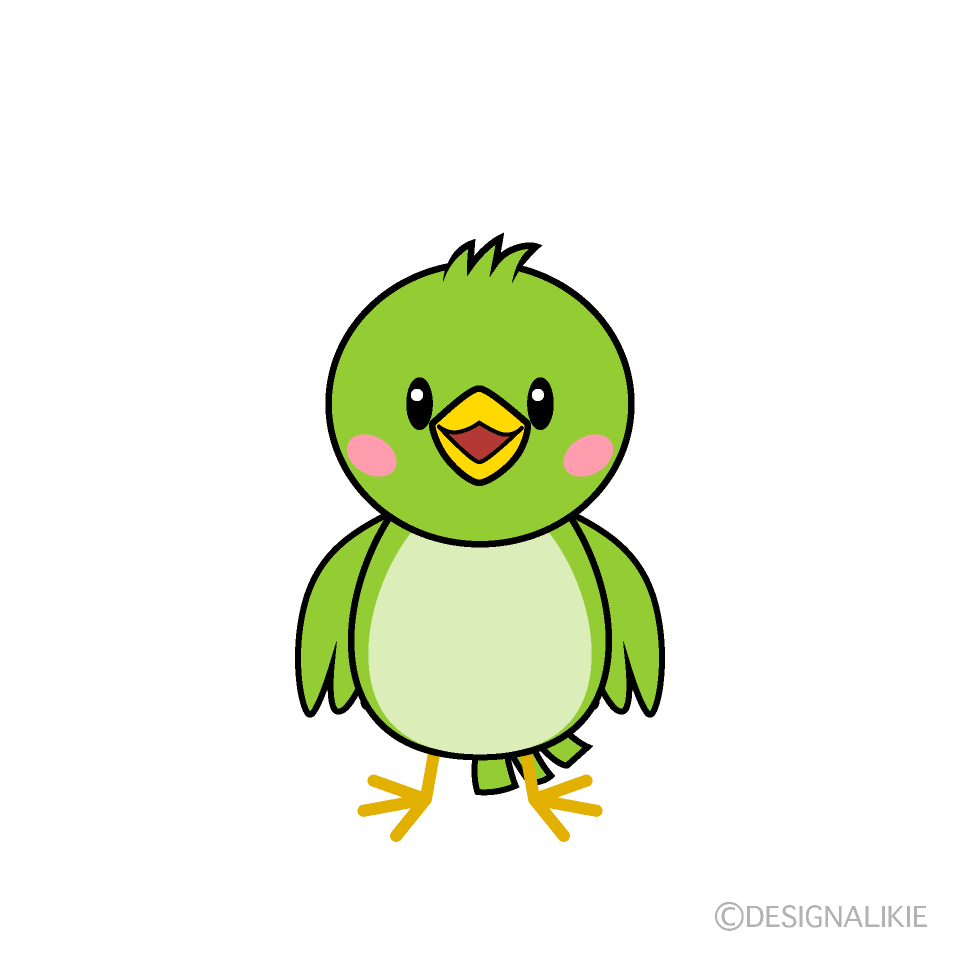 かわいい小鳥キャラ