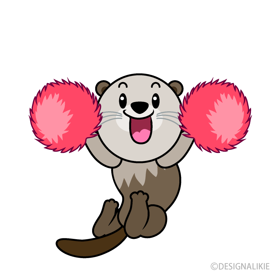 応援するラッコキャラ