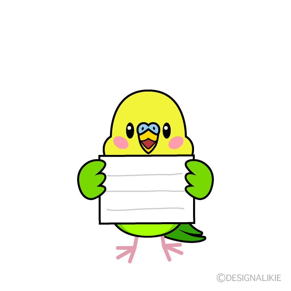 案内インコキャラ