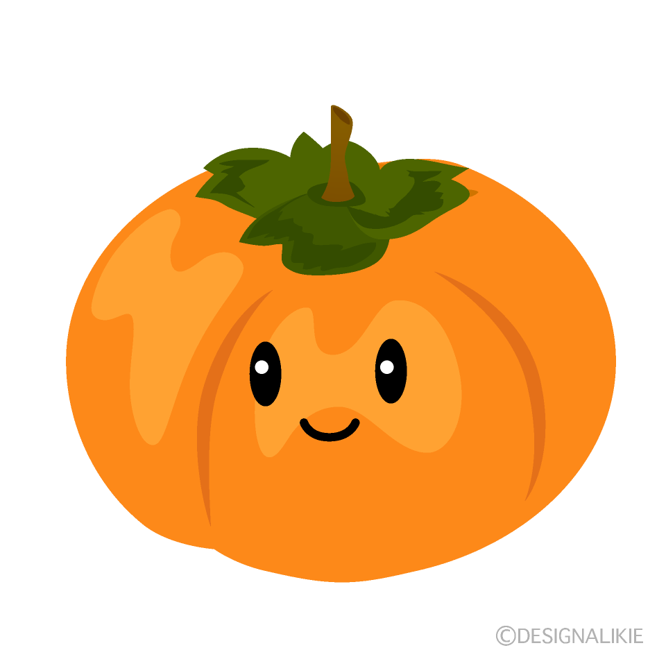 かわいい柿キャラ