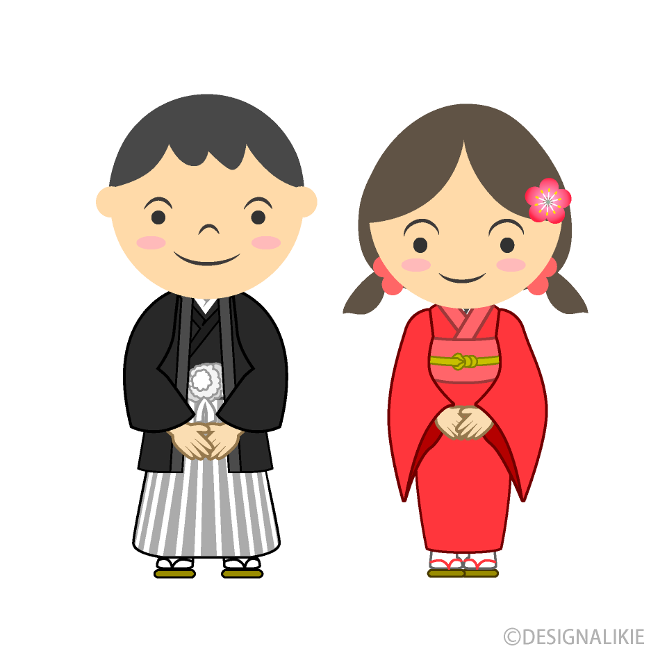 紋付袴の子供