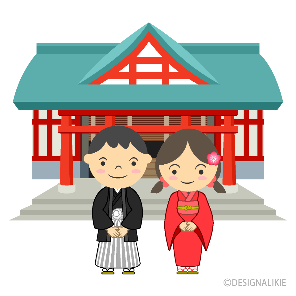 神社の子供