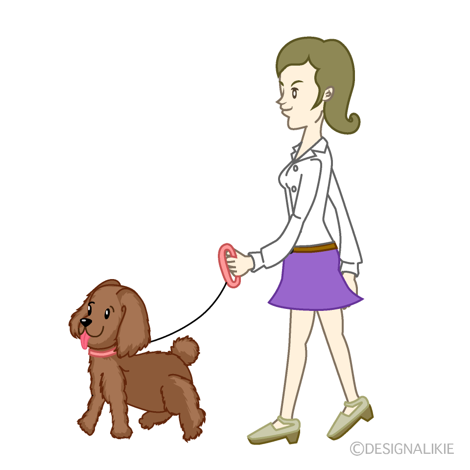 犬の散歩