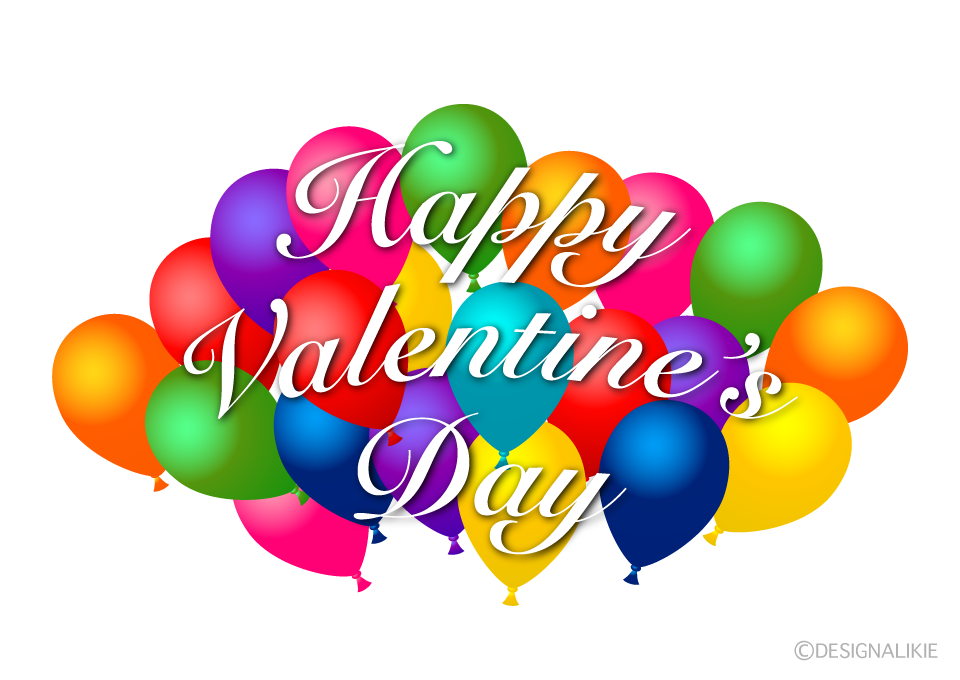 Happy Valentines Day（風船）