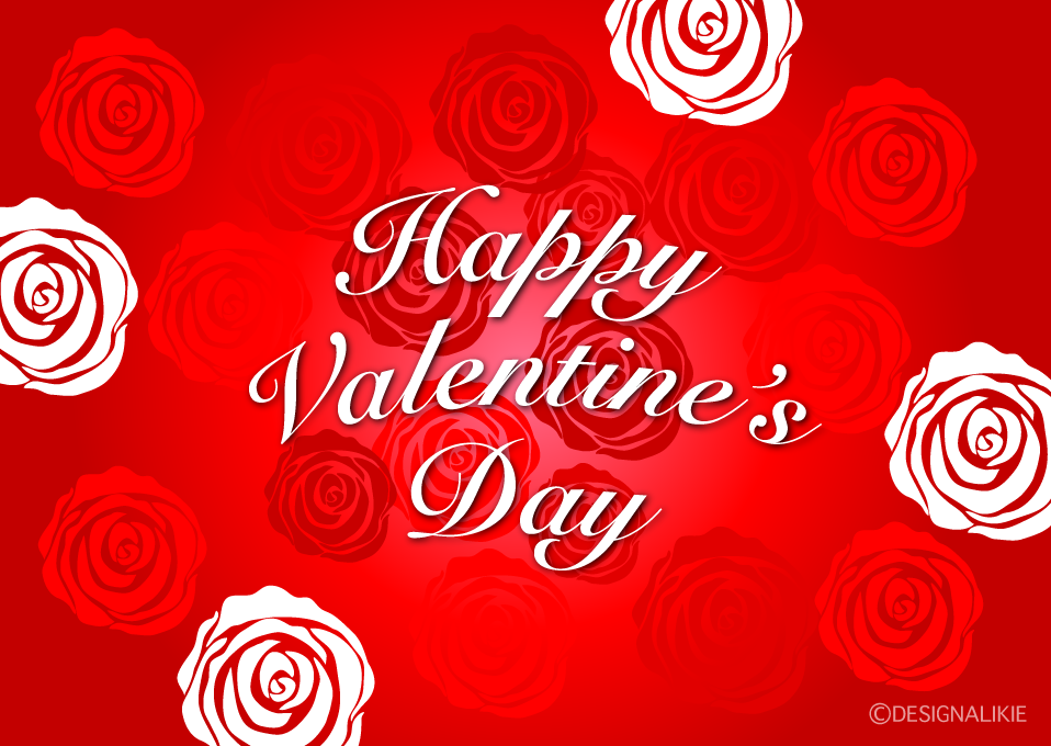赤薔薇のHappy Valentines Day