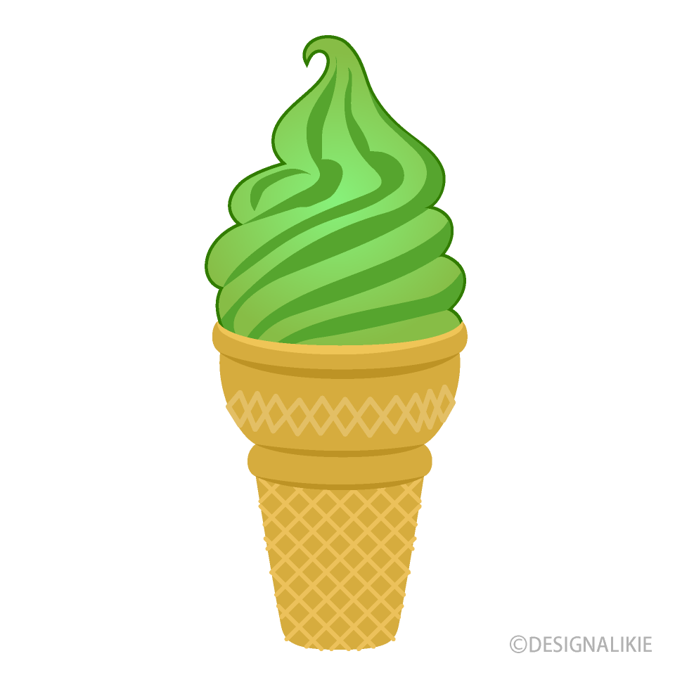 グリーンソフトクリーム