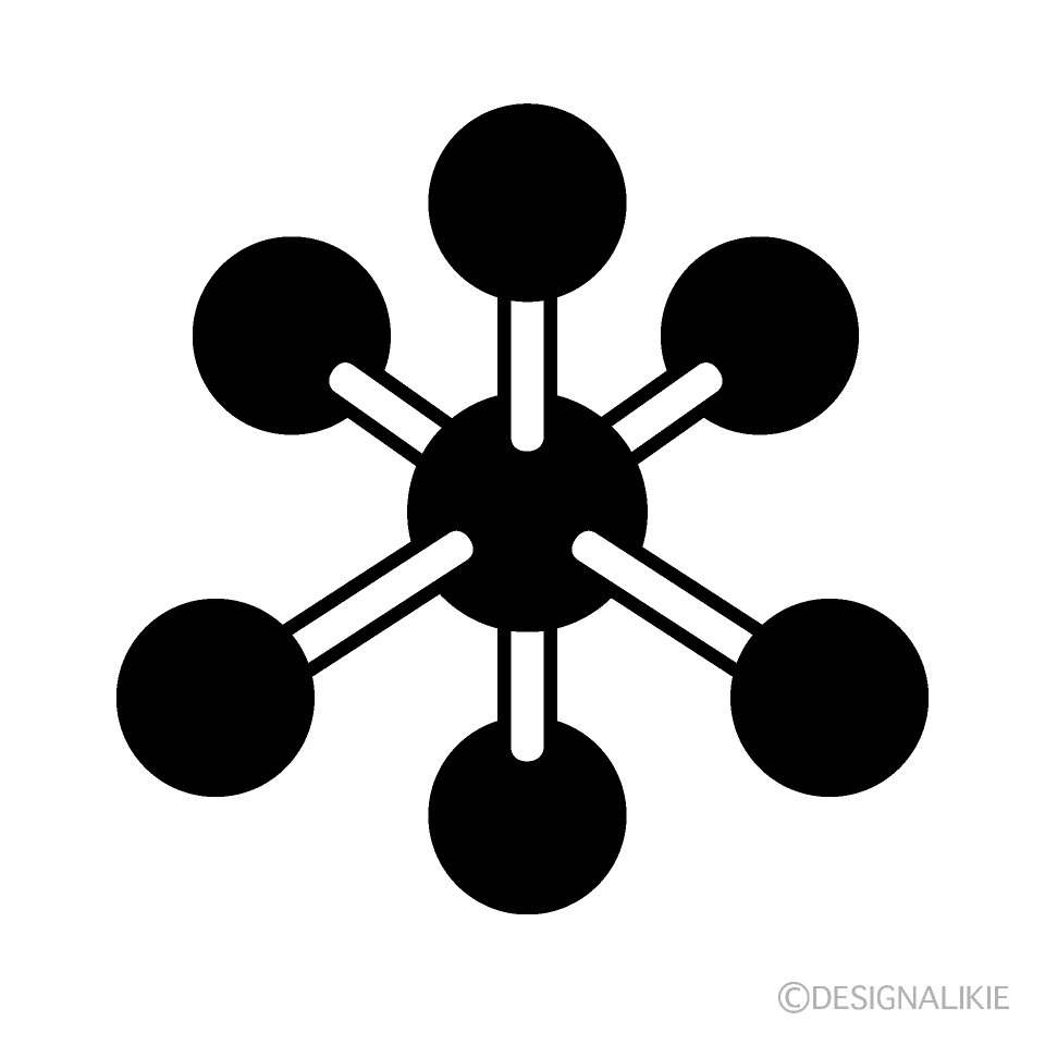 分子シルエット