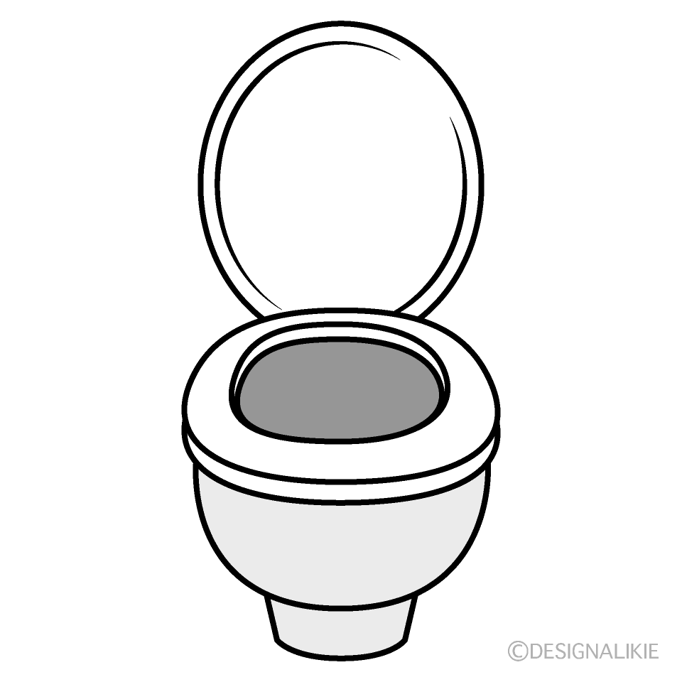 洋式トイレ便器（正面）