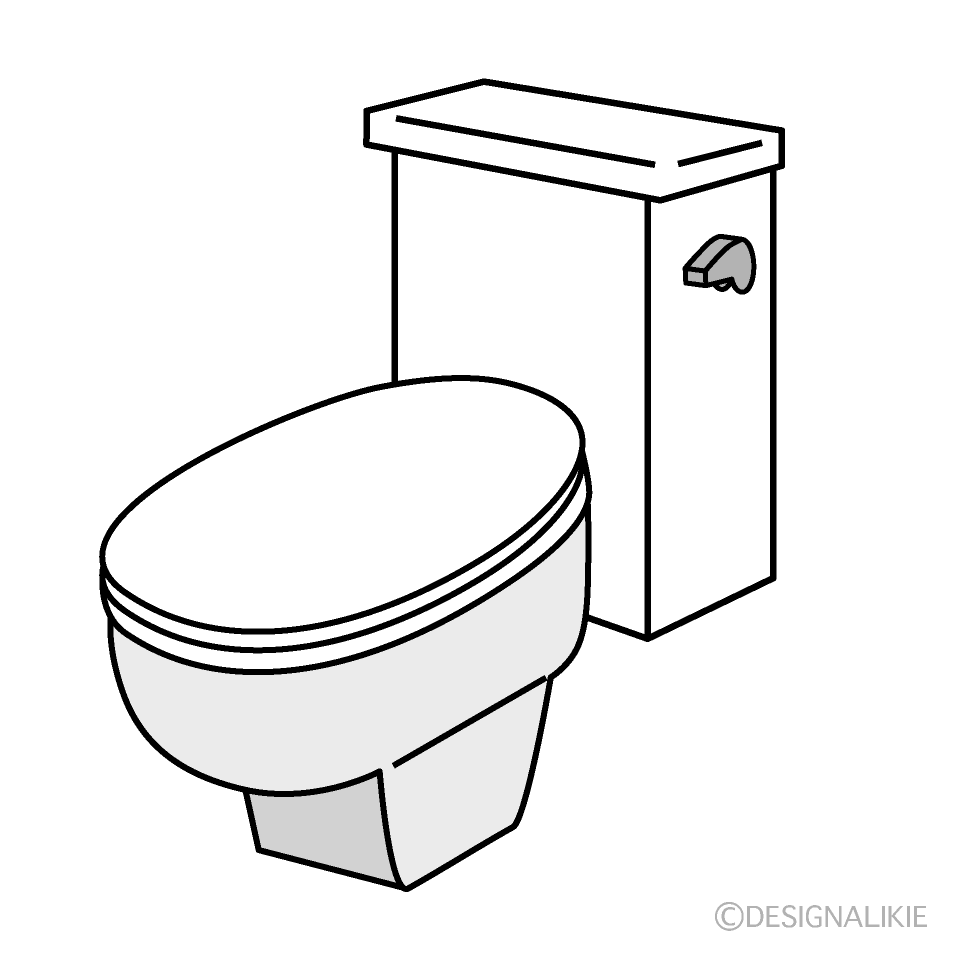 洋式トイレとタンク
