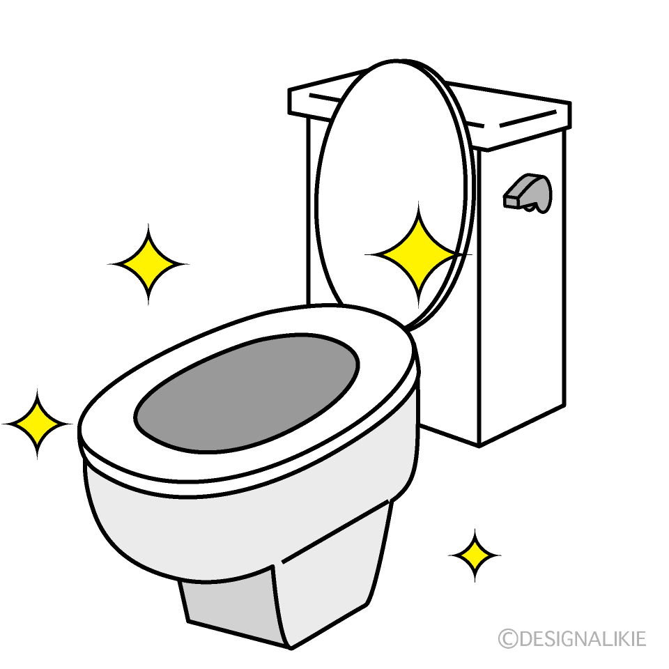 ピカピカの洋式トイレ