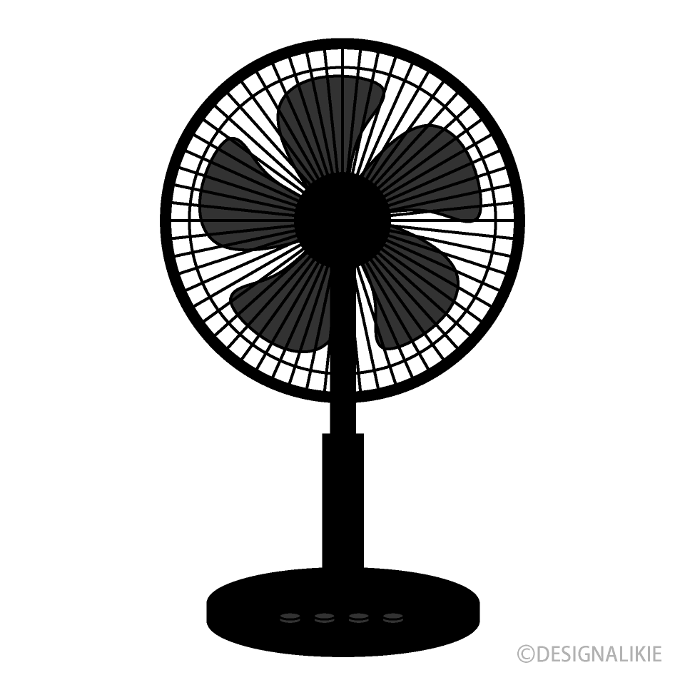 扇風機シルエット
