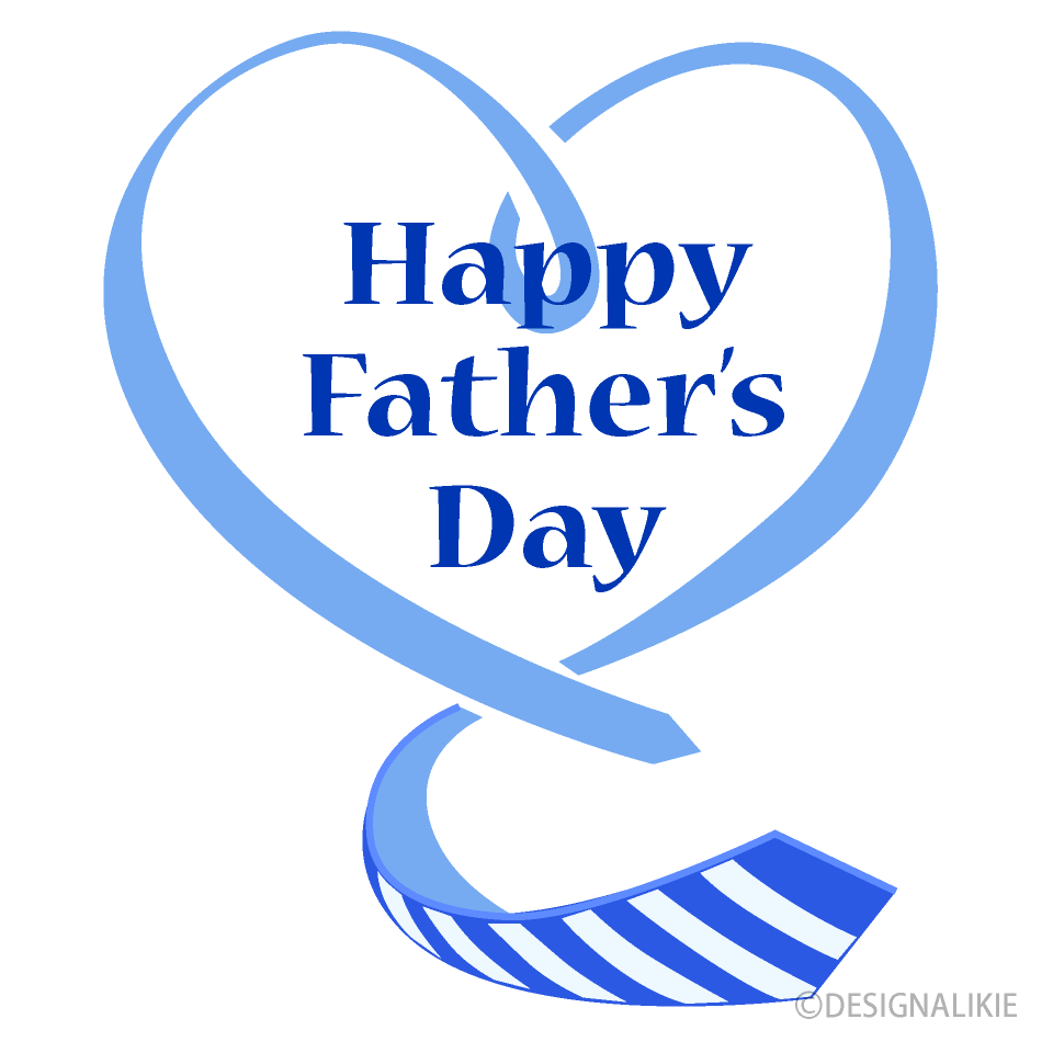 Happy Father's Day ハートネクタイ