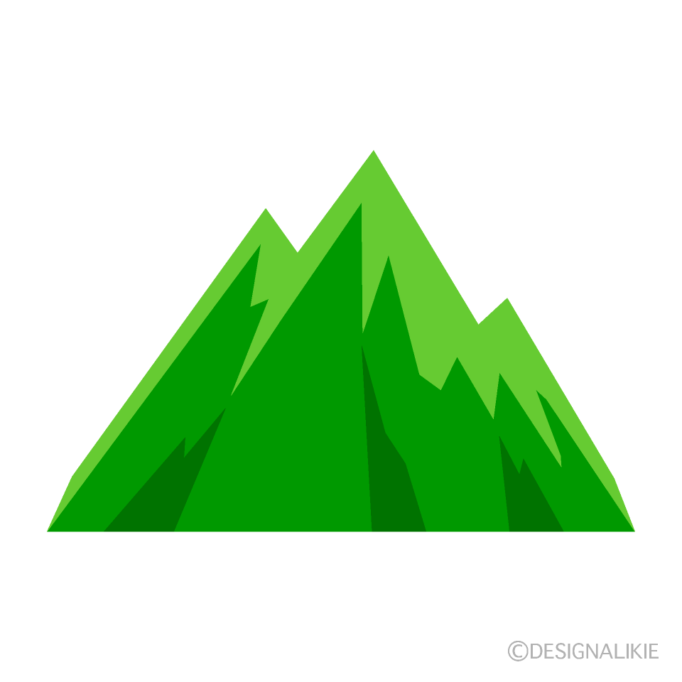 緑の山脈