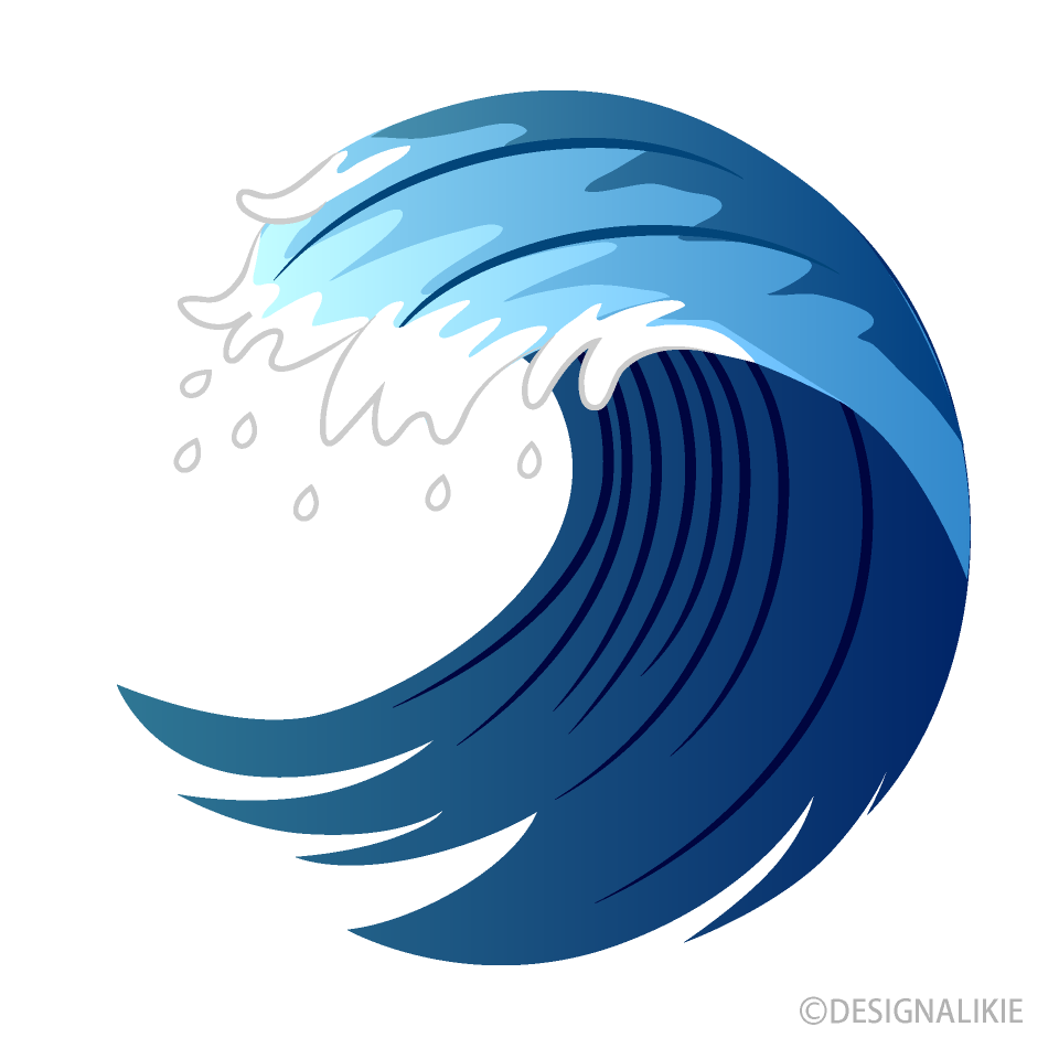 海の大波