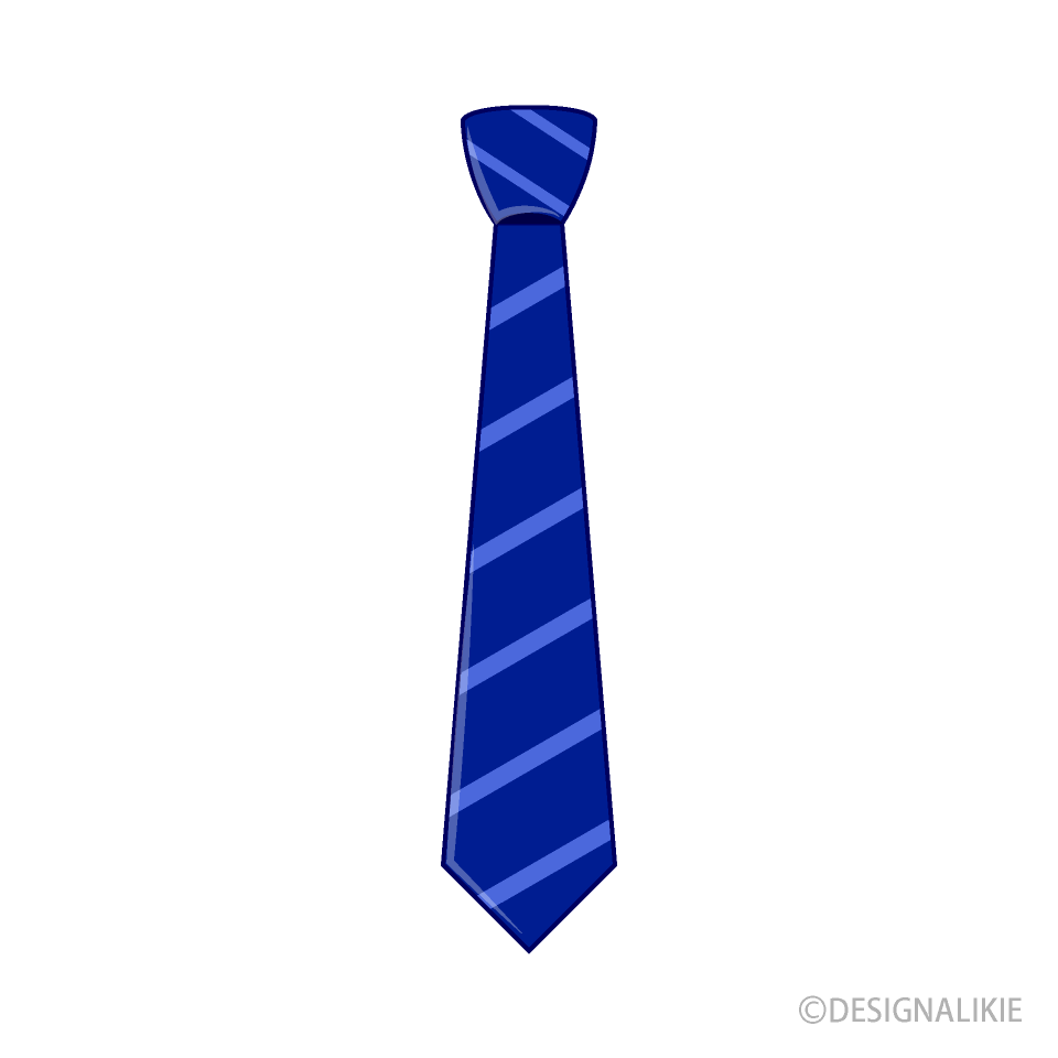 紺縞ネクタイ