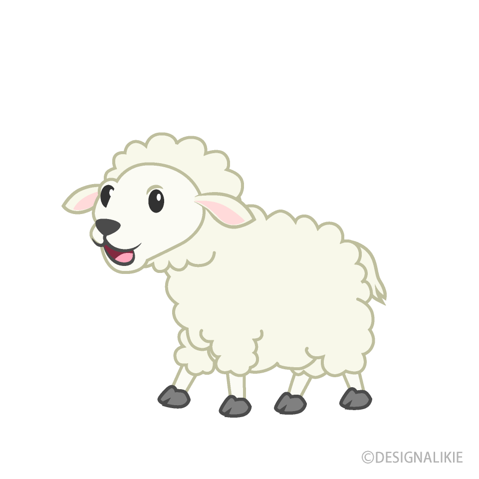 可愛い子ヒツジ