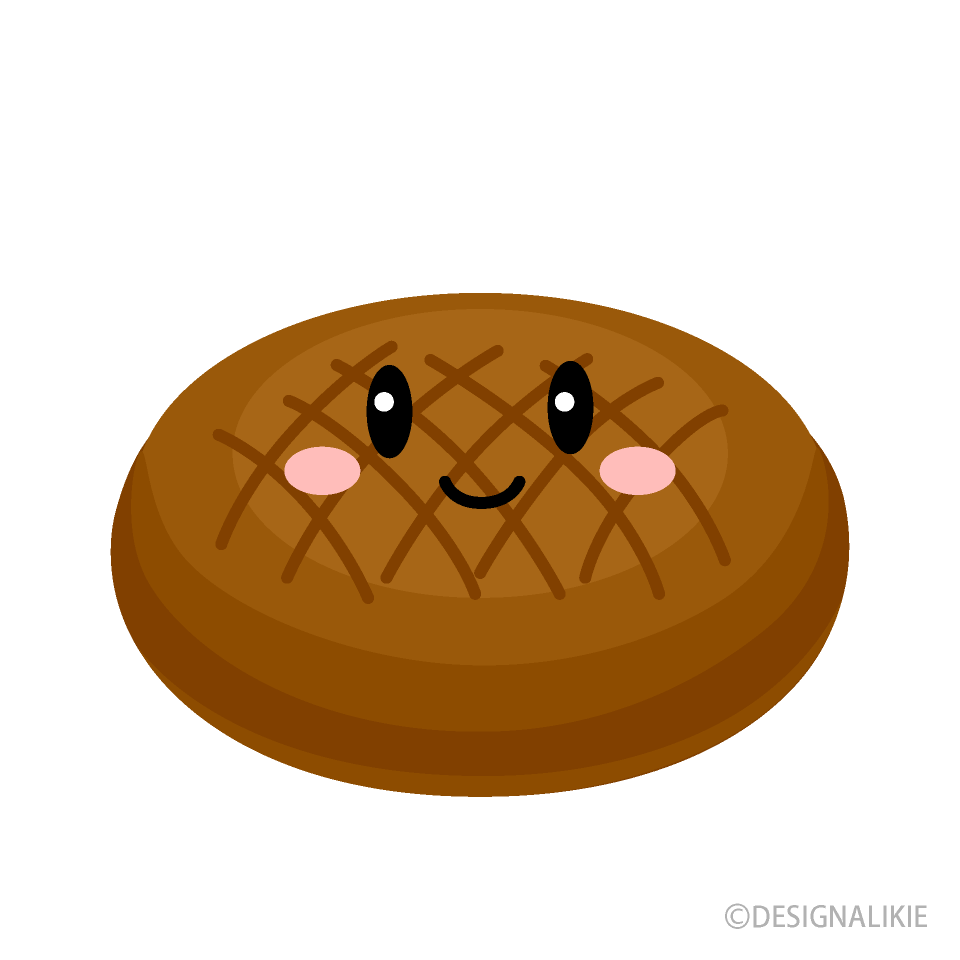 かわいいハンバーグキャラ
