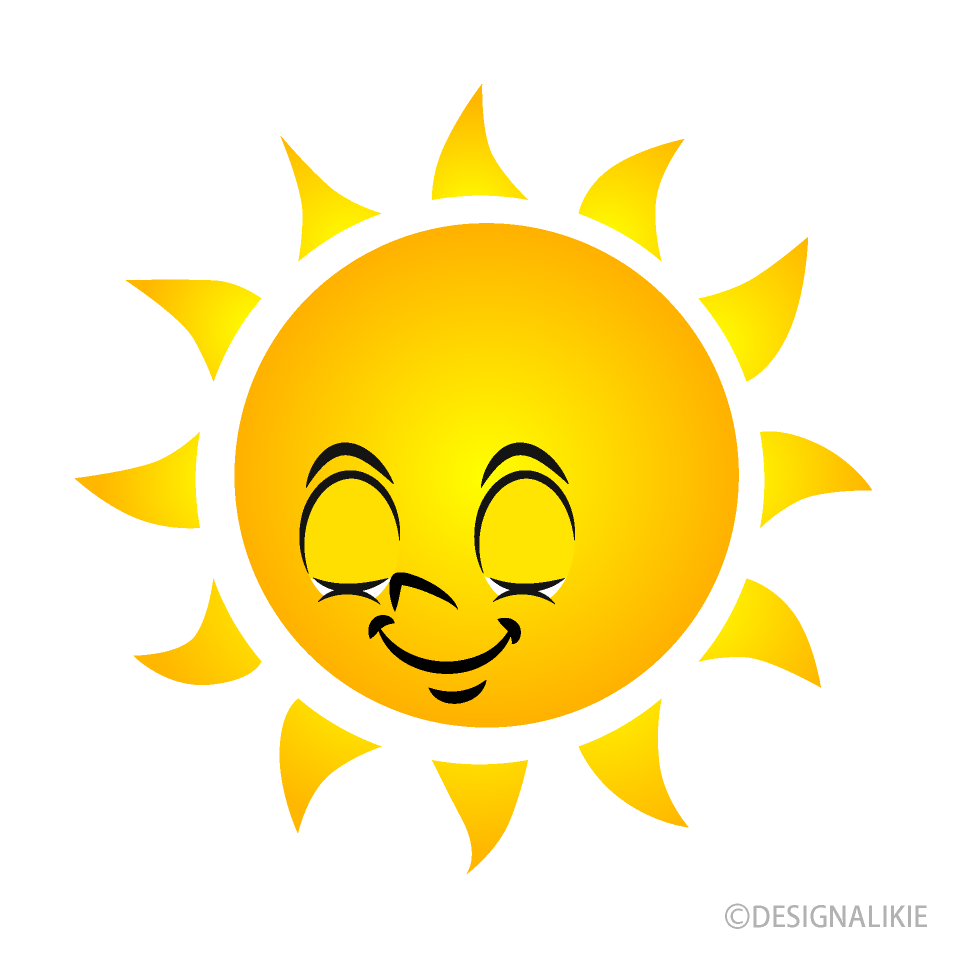 眠る太陽キャラ