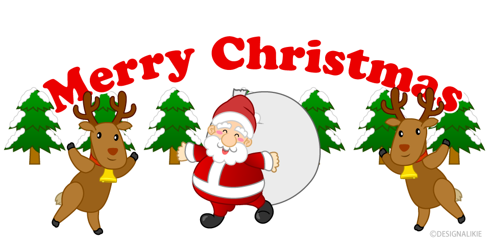 トナカイとサンタのクリスマス