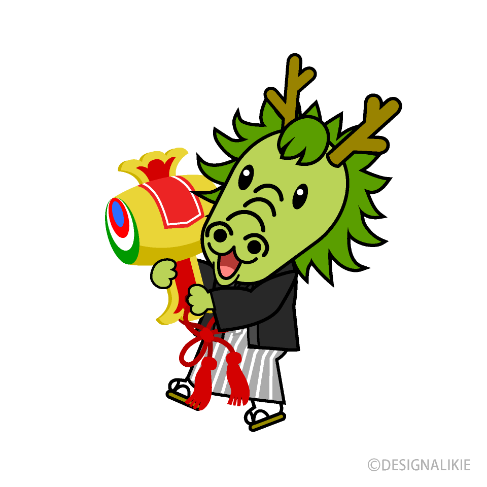 竜と打ち出の小槌