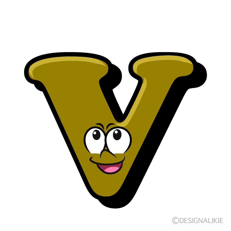 V（大文字）キャラキャラ