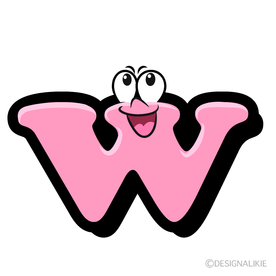 w（小文字）キャラキャラ