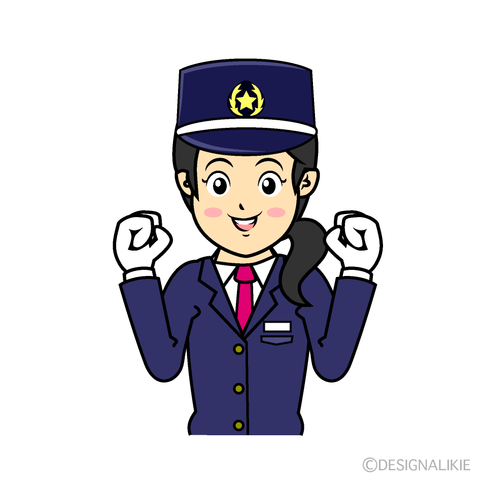女性のバス運転手