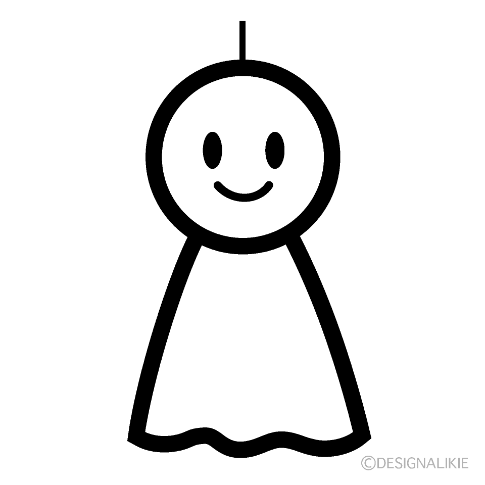 てるてる坊主マーク