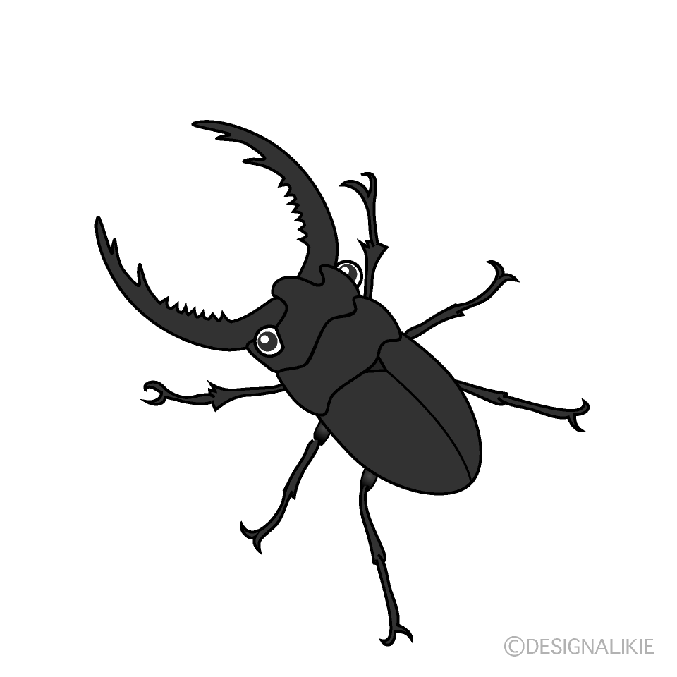 クワガタのキャラクター